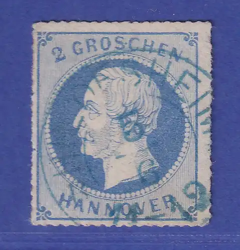 Altdeutschland Hannover Georg V. 2 Gr Mi.-Nr. 24 y gestempelt