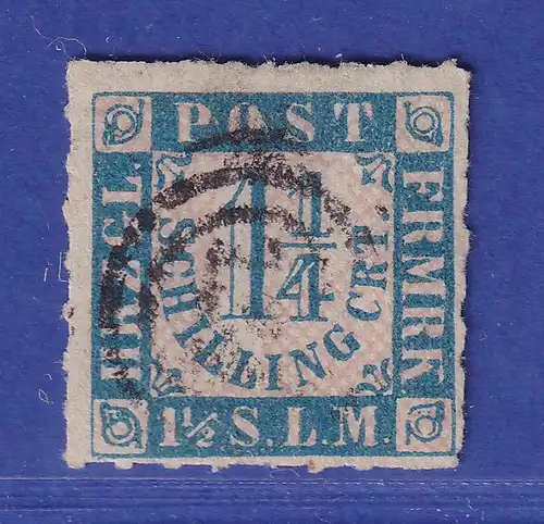 Altdeutschland Schleswig-Holstein 1 1/4 Schilling Mi.-Nr. 7 gestempelt