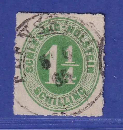 Altdeutschland Schleswig-Holstein 1 1/4 Schilling Mi.-Nr. 9 gestempelt