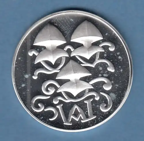 Silber-Medaille Frankfurt Rathaus Stadtresidenz 15g Ag 999