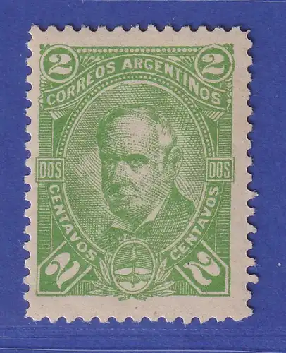 Argentinien 1888 Vicente Lópes y Planes Mi.-Nr. 52 II postfrisch **