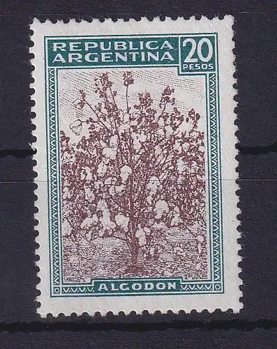 Argentinien 1936 Baumwolle Mi.-Nr. 431 X ungebraucht * / MLH 