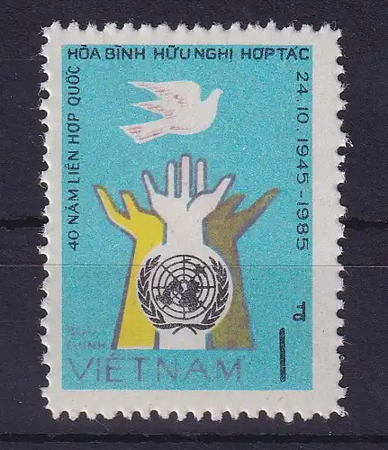 Vietnam 1986 Vereinte Nationen Mi.-Nr. 1656 postfrisch ohne Gummierung (*)
