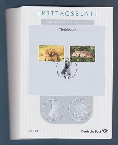 Bundesrepublik Ersttagsblatt ETB-Jahrgang 2014 komplett