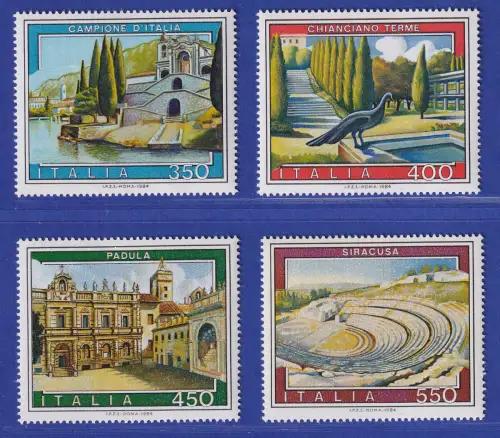 Italien 1984 Tourismus Mi.-Nr.1891-94 **