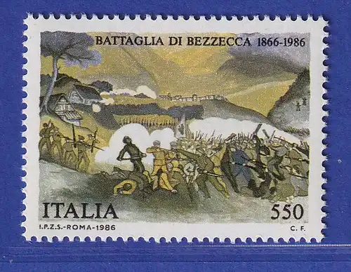 Italien 1986 Schlacht von Bezzecca  Mi-Nr.1976 **