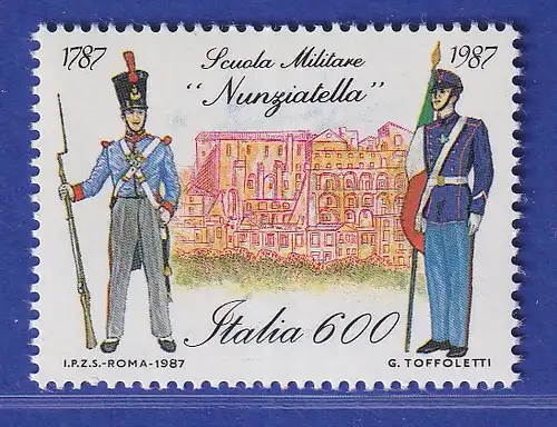 Italien 1987 Militärschule Nunziatella Neapel  Mi-Nr. 2031 **