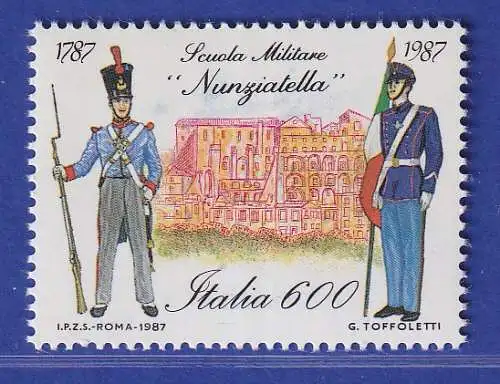Italien 1987 Militärschule Nunziatella Neapel  Mi-Nr. 2031 **