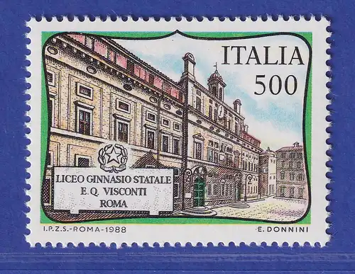 Italien 1988 Freimarken Burgen und Schlösser in kleinem Format  Mi-Nr.2035-38 **
