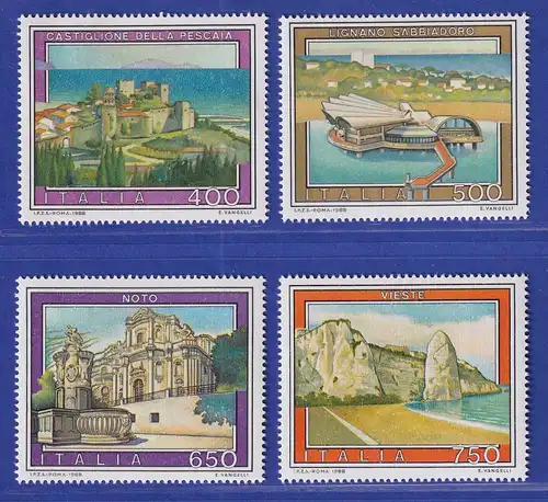 Italien 1988 Tourismus  Mi-Nr. 2045-48 **