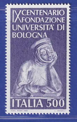 Italien 1988 Universität Bologna Studentin Mi-Nr. 2054 **