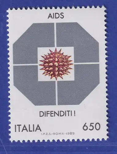 Italien 1989 Probleme unserer Zeit (IX). Kampf gegen Aids Mi-Nr. 2070 **