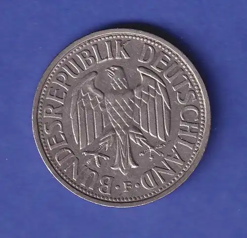 Bundesrepublik Kursmünze 2 DM 1951 F ss