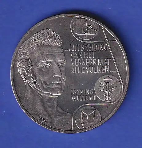 Niederlande 1992 2,5 ECU Koning Willem I. CuNi