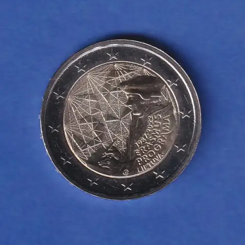 Litauen 2022  2-Euro-Sondermünze Erasmus-Programm bankfrisch