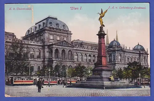 Österreich 1915 Ansichtskarte Universität Wien