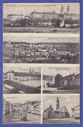 Deutsches Reich Feldpost-Ansichtskarte Ansichten von Freising