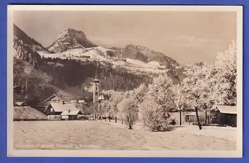 Deutsches Reich 1936 Ansichtskarte Oberaudorf 