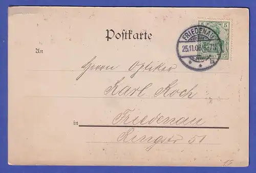 Deutsches Reich 1906 Bild-Postkarte Turnerschaft