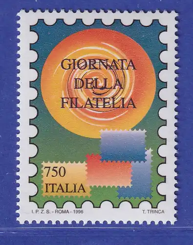 Italien 1996 Tag der Briefmarke, Lichtwirbel  Mi-Nr. 2467 **