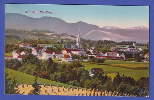 Österreich 1922 Ansichtskarte Bad Hall (Oberösterreich)