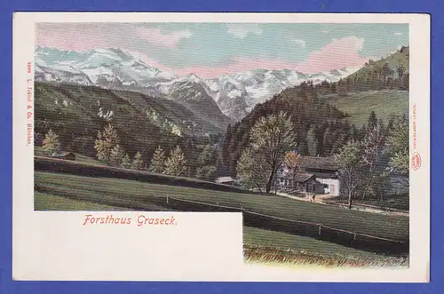 Dt. Reich wohl 1920er Jahre  Ansichtskarte Graseck bei Garmisch-Partenkirchen