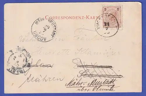 Österreich 1899 ?  Ansichtskarte Josefsberg und Ötscher (Niederösterreich)