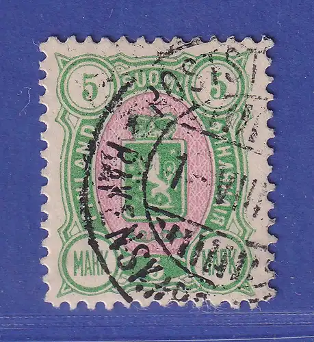 Finnland 1890 Wappen  Mi.-Nr. 33 gestempelt 