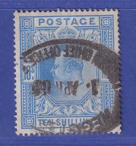Großbritannien 1902 Edward VII. 10 Sh Mi.-Nr. 117 A  gestempelt