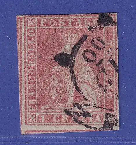 Alt-Italien Toskana Wappen Löwe Mi.-Nr. 4 y b gestempelt gepr. PFENNINGER