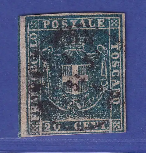Alt-Italien Toskana Wappen Mi.-Nr. 20 a gestempelt gepr. GEORG BÜHLER