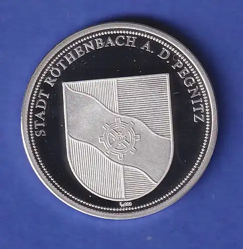 Silbermedaille 700 Jahre Röthenbach an der Pegnitz 2011
