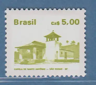 Brasilien 1986 Freimarken Bauwerke Mi-Nr. 2197 C **