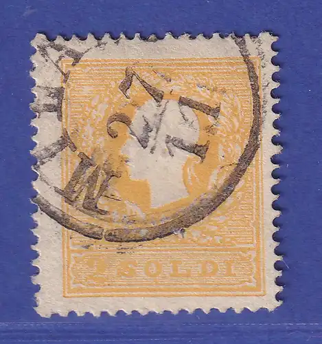 Österreich Lombardei Venetien Franz Joseph Mi.-Nr. 6 I  O MILANO mehrfach gepr. 