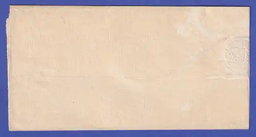 Baden nach 1815 (1830?) Vorphila-Brief mit rotem Einzeiler R1.OFFENBURG