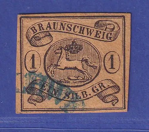 Braunschweig 1853 Wappen 1 Sgr  Mi.-Nr. 6 a  gestempelt