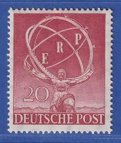 Berlin 1949 ERP-Programm Mi.-Nr. 71 **  1 Zahn etwas kurz.