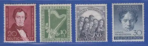 Berliner Musik:  Lortzing, Philharmonie, Beethoven Mi.-Nr. 72-73. 74, 87 ** 