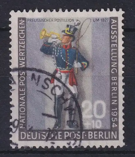 Berlin 1954, Preussischer Postillon Mi.-Nr. 120b gute Farbe,  gestempelt