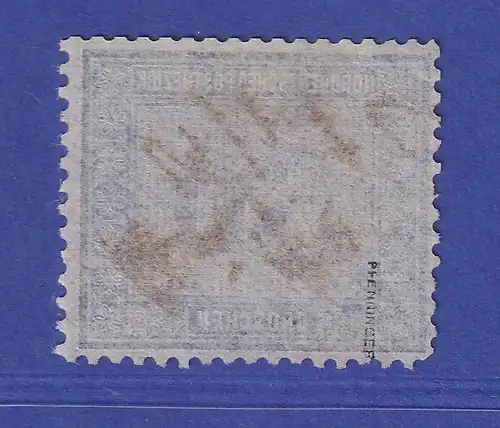 Norddt. Postbezirk 30 Gr  Mi.-Nr. 26 mit Federzug-Entwertung gpr. PFENNINGER