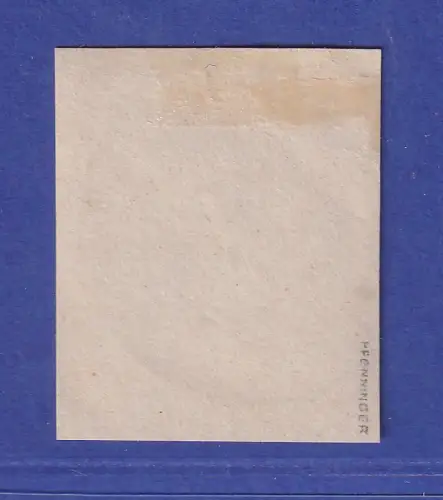 Dt. Reich kl. Brustschild 5 Gr Mi.-Nr. 6 PLF I O auf Briefstück gpr. PFENNINGER