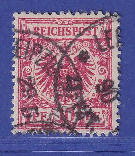 Deutsches Reich Krone/Adler 10 Pf  Mi.-Nr. 47 ba  gestempelt  gpr. ZENKER BP