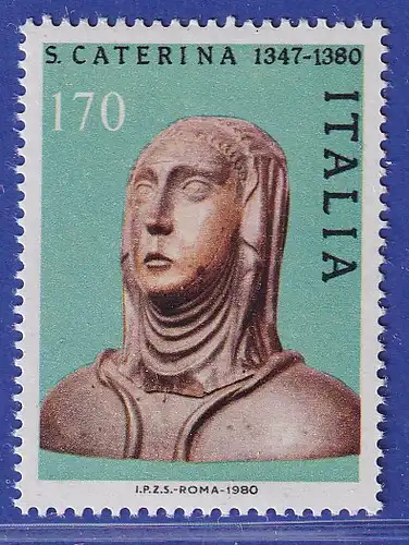 Italien 1980 Heilige Katharina von Siena Mi.-Nr. 1688 **