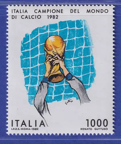 Italien 1982 Fußball-WM Sieg Pokal  Mi.-Nr.1810 **