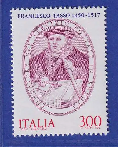 Italien 1982 Franz von Taxis Mi.-Nr.1815 **