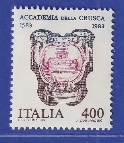 Italien 1983 Accademia della Crusca  Mi.-Nr.1824 **