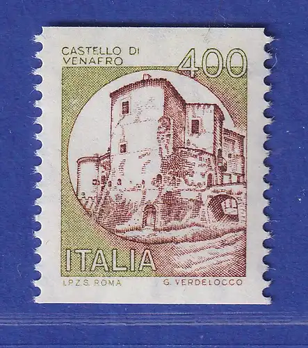 Italien 1983 Freimarke Burgen und Schlösser in kleinem Format Mi.-Nr.1848 **
