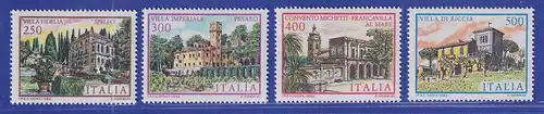 Italien 1983 Villen  Mi.-Nr.1856-59 **