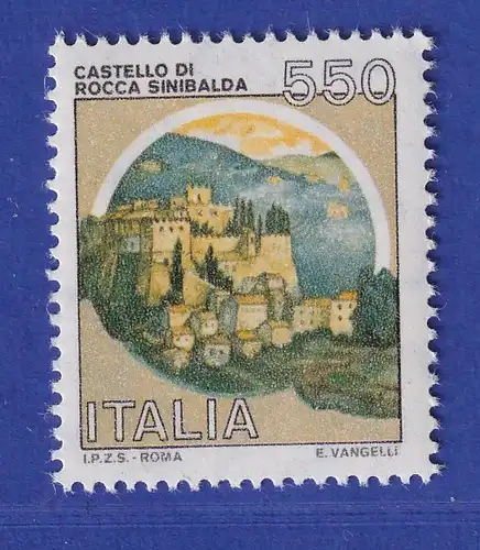 Italien 1984 Freimarke Burgen und Schlösser 550 L. Mi.-Nr.1871 C **