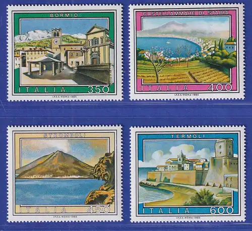 Italien 1985  Tourismus  Mi.-Nr.1922-25 **